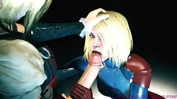 Preview 2 of Tsubasa Amami Uncensored Pussy - Futa Harley Quinn Fucks Super Girl