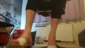 Preview 1 of Nars Xnxxx - Foot job and fetish dildo fun