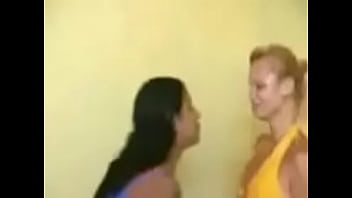 Preview 3 of Msi Sex Vedio - Gross girls spitting at each others pretty preppy faces
