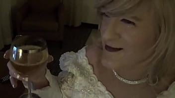 Preview 4 of Pregnant Zex - Sexy blonde bride to d. hubby&#039_s piss before wedding