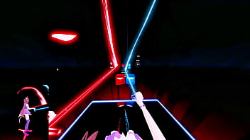 Preview 2 of Official Sex Videos - I play beat saber.