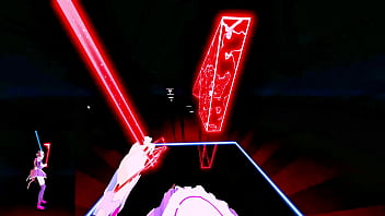 Preview 1 of Official Sex Videos - I play beat saber.