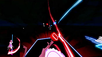 Preview 4 of Official Sex Videos - I play beat saber.