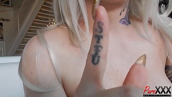 Preview 2 of Teen Double Anal Forced Swallow - Candy Manson BTS Interview