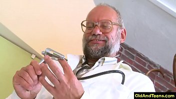 Preview 3 of Antira Sex - Older doctor sexy blonde to have oral sex