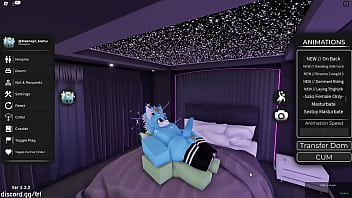 Preview 2 of Barrel Jerk - Roblox Furry Gay masturba con sus muslos...( MX RLN )