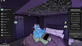 Preview 3 of Barrel Jerk - Roblox Furry Gay masturba con sus muslos...( MX RLN )