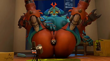 Preview 4 of Asian Bondage Pussy - Animation Hentai - Orisa