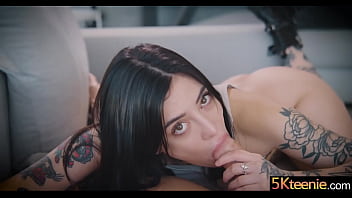 Preview 2 of Mia Kalofah - Pretty Girl Get It Rough And Huge Facial - Tabatha Lust