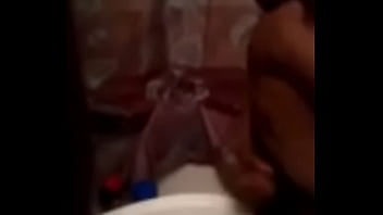 Preview 2 of Two Couple Dinner And Swap Wife - Chubby black guy jerking off.