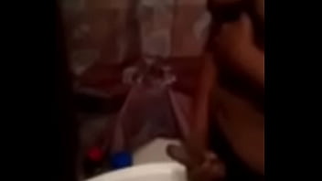 Preview 4 of Two Couple Dinner And Swap Wife - Chubby black guy jerking off.