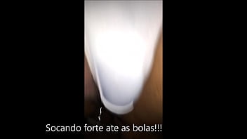 Preview 3 of Teeno Com - Cdzinha LimaSP Dando com a calcinha Branca tanga da Kelly loira Mae da Joyce no cine 21112018