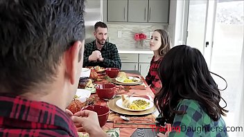 Preview 2 of Arap Pissing - Thanksgiving supper with step daughters pussies WTF