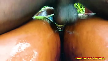 Preview 4 of Dirty Anal Scat Fart - HORNY AFRICAN WIFE VERNICE MAURICE CAUGHT FUCKING A STRANGER BECAUSE SHE WAS HORNY