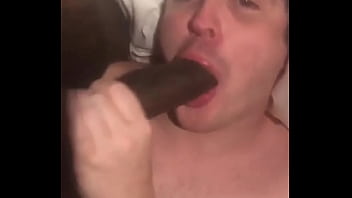 Preview 1 of Indian Hyderabad Sex - Throwing dick in this White boys mouth