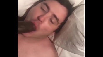 Preview 4 of Indian Hyderabad Sex - Throwing dick in this White boys mouth