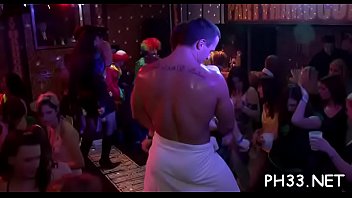 Preview 3 of Hq Qporn - Leaking twat on the dance floor fucking and slots face and mouth