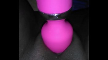 Preview 3 of Mister X Mom - Sexy black girl masturbates and cums using toy