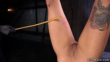 Preview 2 of Full Hd Yuga - Ebony in metal device pussy dildo banged