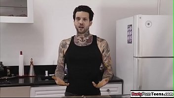 Preview 1 of Hot Wife Husband Bisexual - Busty babe banged hard by tattooed guy