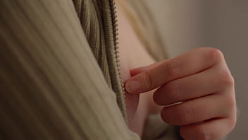 Preview 3 of Xxmom Com - Beautiful Blonde Model Teasing Nipples and Pussy - Closeup,  Slow-motion