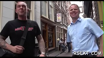 Preview 3 of Video Dildo Masuk Memek Bule - Horny old dude takes a trip in amsterdam&#039_s redlight district