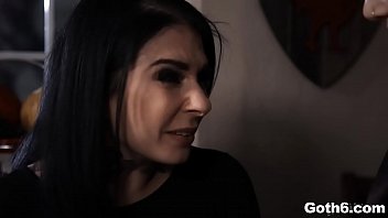 Preview 2 of 15 Years Old Big Bobs - Busty goth babe Ivy Lebelle loves getting fucked in both her tight pussy and ass until she ends with a load of cum on her big tits.