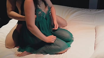 Preview 1 of Sanli Lion You Tub Sex - Homemade amateur personal shooting: I make my big-breasted stepsister in sexy lingerie climax with cunnilingus and fingering.