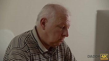 Preview 1 of Sex Poon Girl - DADDY4K. Entspannung auf dem Schwanz vom Vater ihres Freundes