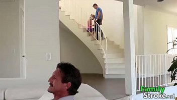 Preview 3 of Ch Sex Hju Wee - Fitness Stepsister&#039_s Sucks Stepbros Cock