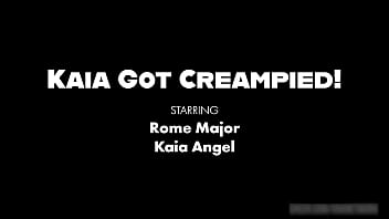 Preview 1 of Mam San Xxxx - Blonde Kaia Angel Loves Massive Dicks! She Blows &amp_ Rides Rome Major!