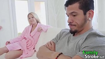 Preview 2 of Fifteen Year Teen - Fucking Girlfriend&#039_s Stepmom in Her House