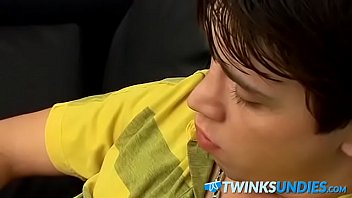 Preview 4 of Latin Teens Playing Naked - Homosexual dude in underwear jerks off his rock solid cock