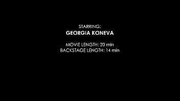 Preview 4 of Uk Prime - Georgia koneva Testing The Handmade Impaler Size M (With Additional Anal Fisting) AH018