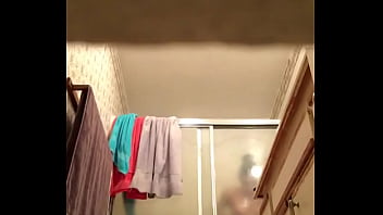 Preview 1 of Father Mom Porn - Spying on Girl Showering