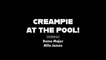 Preview 1 of Nadiya Ali Khan - Rome Major Cums Deeply Inside Blonde PAWG Mila James!