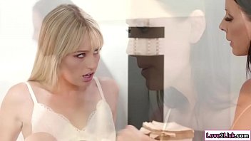 Preview 2 of Please Open The File Video - Busty milf facesitted by stepdaughter