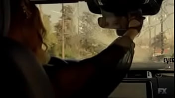 Preview 2 of Bbw Big Lizz Anal - Mallory Dirigindo Meu Carro MP4