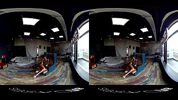 Preview 1 of Step Brohters - Beautiful amateur girls dancing and teasing in this exclusive VR video