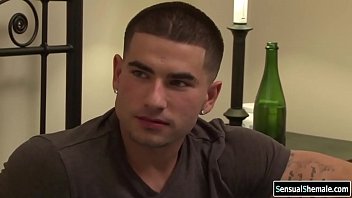 Preview 1 of Boble Kush - TS babysitter analed by her bfs big cock