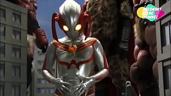Preview 1 of Oma Opa Masturbation - ULTRAWOMAN PREGNANT BIRTH MONSTER