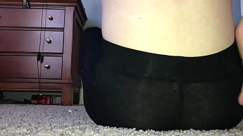 Preview 3 of Boyfriend Anal - Sexy ass in leggings