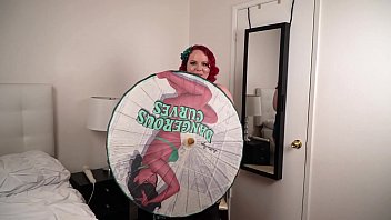 Preview 1 of Sixxxx Bradar And Sister - Busty Redhead Gives Blowjob