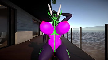 Preview 2 of Famous Malay Model - Dragon Rides Cock and Gets Inflated With Cum
