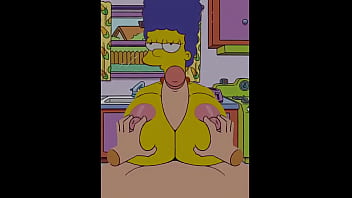 Preview 2 of A Rains Xxx - marge simpson