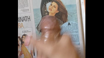 Preview 3 of Mesagge Japan Hd - Oily Dick Cum tribute to Jacqueline Fernandez