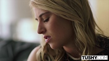 Preview 1 of Suppress Porn - TUSHY Tiny Blonde Has Insane Anal Sex On Work Trip