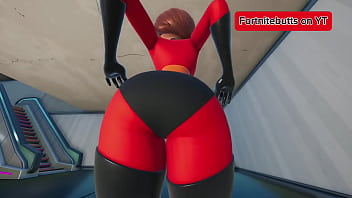 Preview 3 of Kompoz Xxx Dawnload - Elastigirl doing party hips