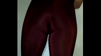 Preview 3 of Brutalnie Domina - Celeste Crossdresser big booty CD in lycra