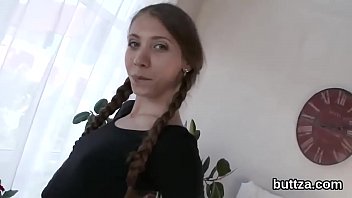 Preview 1 of Emily Teja - Exquisite half-naked slender nympho gets shagged in stretched anal